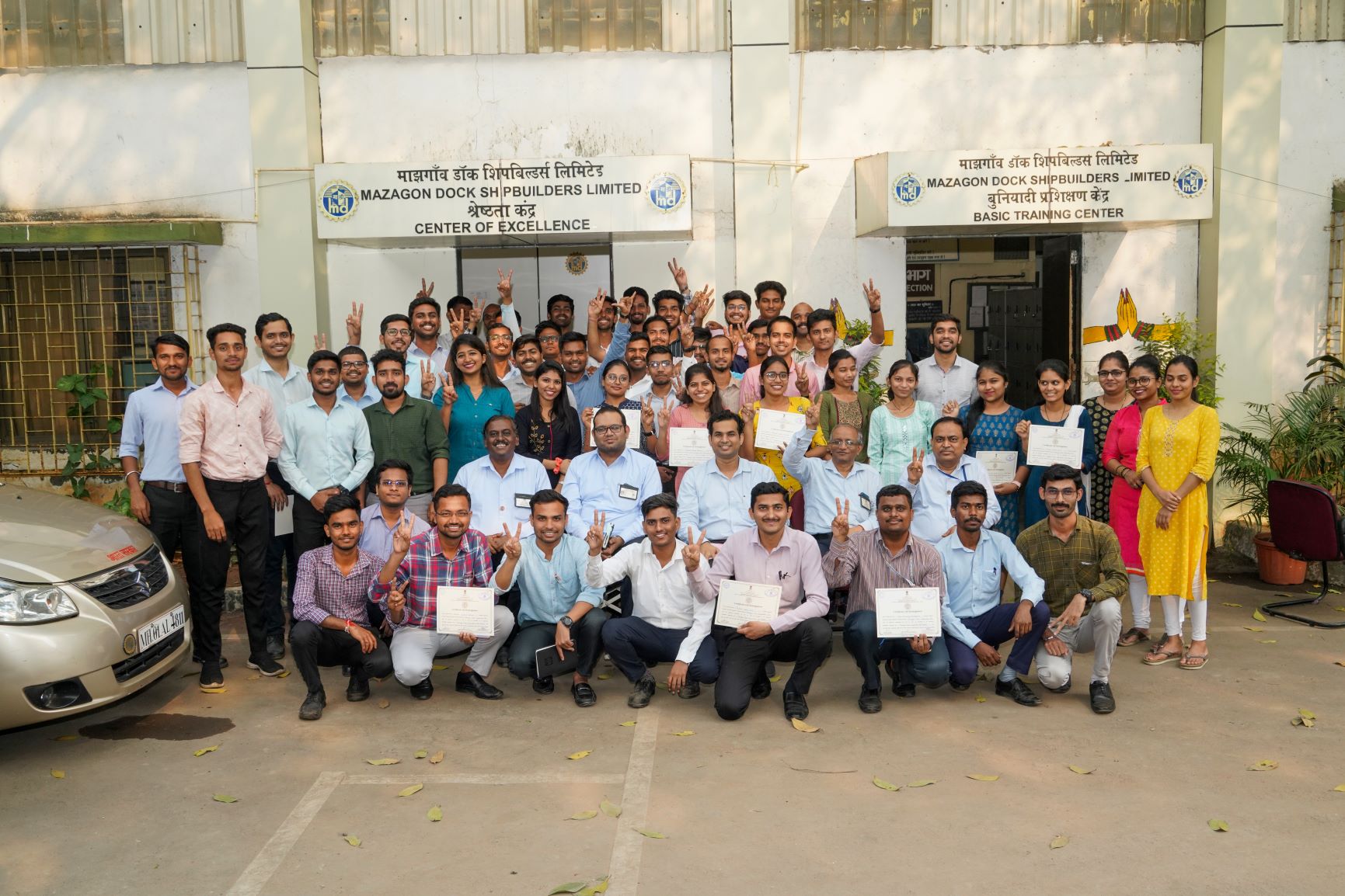 MDL Apprentice Training School, Certificate Distribution Of ''Supervisory Development Program'' For Graduate/Diploma Apprentices Under The Apprentices Act, 1961 - 16.03.2023123